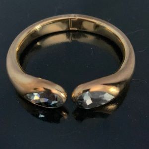 Authentic Swarovski rose gold cuff